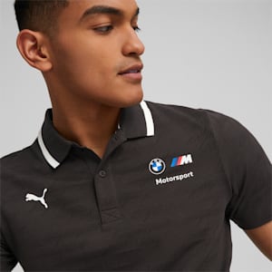 BMW M Motorsport Men's Polo, PUMA Black, extralarge-IND