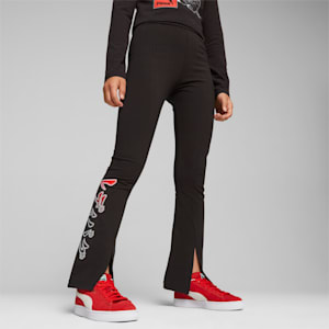 PUMA x MIRACULOUS Youth Leggings, PUMA Black, extralarge-IND