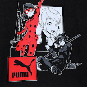 PUMA x MIRACULOUS Youth T-shirt, PUMA Black, extralarge-IND