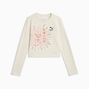 PUMA x MIRACULOUS Youth Bodycon Shirt, Alpine Snow, extralarge-GBR