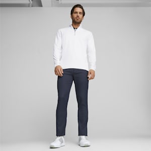 Men's Lightweight Golf Pullover, Deep Navy-Zen Blue, extralarge