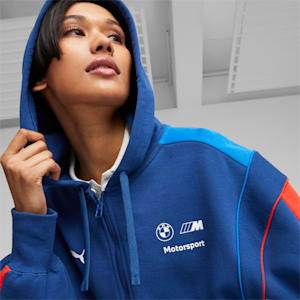 BMW M Motorsport MT7 Women's Cropped Sweatshirt, Pro Blue-M Color, extralarge