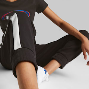 Pantalones deportivos de automovilismo BMW M Motorsport MT7 para mujer, PUMA Black, extralarge