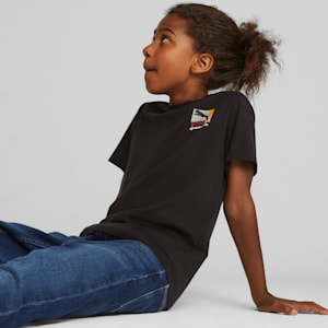Classics Brand Love Big Kids' Tee, PUMA Black, extralarge