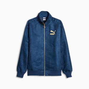 メンズ T7 リクレイム スウェード トラックジャケット, Persian Blue, extralarge-JPN