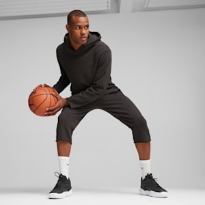 Pantalón de punto para baloncesto Above the Clouds para hombre, PUMA Black, extralarge