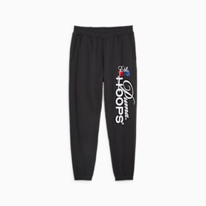 Pantalones deportivos de básquetbol Franchise para hombre, PUMA Black, extralarge