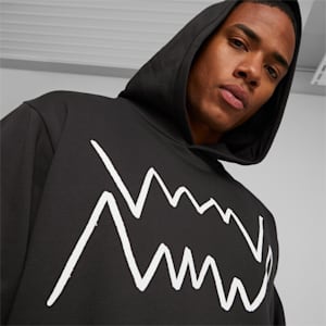 メンズ バスケットボール フランチャイズ コア フーディー, PUMA Black-PUMA Black, extralarge-JPN