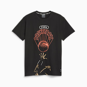 Franchise Men's Basketball Graphic Tee, PUMA Black, extralarge-GBR