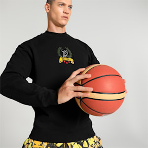 Franchise Men's Basketball Sweatshirt, PUMA Black, extralarge-IND