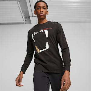 FRANCHISE Basketball Long Sleeve Tee, PUMA Black, extralarge-GBR