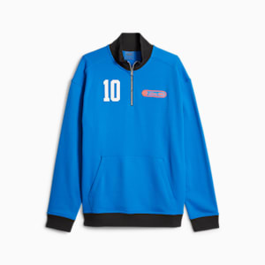 Clyde's Closet Men's Basketball Pullover, Racing Blue, extralarge