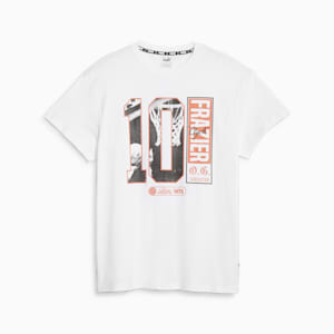 T-shirt de basketball Clyde’s Closet Homme, PUMA White, extralarge