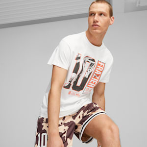 Clyde's Closet Men's Basketball Tee, PUMA White, extralarge-GBR
