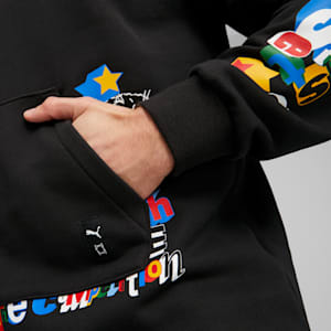 Sudadera con capucha de básquetbol Trash Talk para hombre, PUMA Black, extralarge