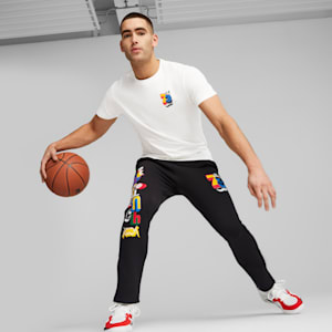 Trash Talk Men's Basketball Sweat Pants, PUMA Black, extralarge-IND