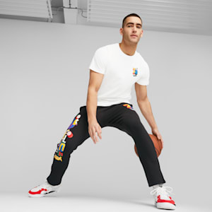 Trash Talk Men's Basketball Tee, PUMA White, extralarge