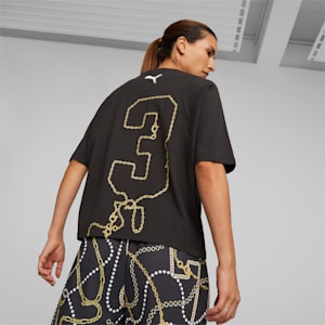 Gold Standard Women's Basketball Tee, PUMA Black, extralarge-GBR