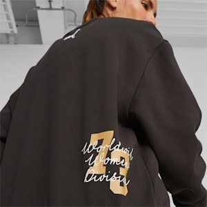 Gold Standard Women's Basketball Sweatshirt, PUMA Black, extralarge-GBR