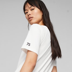 CLASSICS NO. 1 LOGO PUMA 75th Year Anniversary Celebration Men's Tee, PUMA White, extralarge