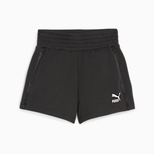 T7 Women's High Waist Shorts, PUMA Black, extralarge-IND