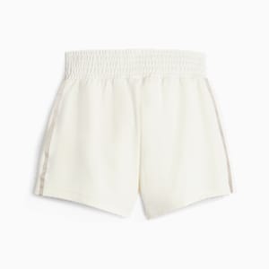 Shorts de tiro alto T7 para mujer, Warm White, extralarge