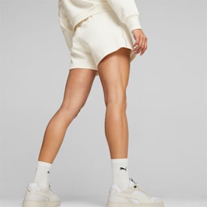 Shorts de tiro alto T7 para mujer, Warm White, extralarge