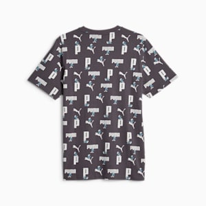 PUMA x THE SMURFS Men's T-shirt, Dark Coal-AOP, extralarge-IND