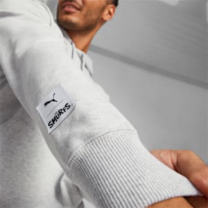 メンズ PUMA x スマーフ グラフィック フーディー, Light Gray Heather, extralarge-JPN