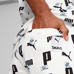 PUMA x THE SMURFS Men's Shorts, PUMA White, extralarge-IND