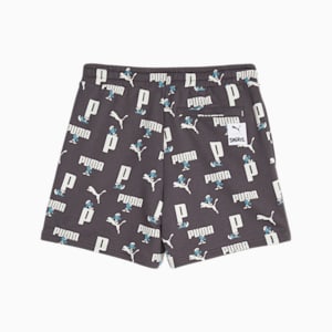 PUMA x THE SMURFS Men's Shorts, Dark Coal-AOP, extralarge-IND