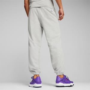 PUMA x THE SMURFS Men's Sweat Pants, Light Gray Heather, extralarge-IND