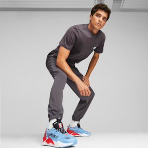 PUMA x THE SMURFS Men's Sweatpants, Dark Coal, extralarge