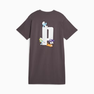 ウィメンズ PUMA x スマーフ Tシャツ ドレス, Dark Coal, extralarge-JPN