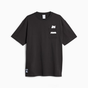PUMA x RIPNDIP Men's Tee, PUMA Black, extralarge-IND