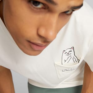 PUMA x RIPNDIP Men's Tee, Warm White, extralarge-IND