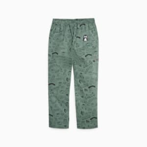 PUMA x RIPNDIP Men's Twill Pants, Eucalyptus, extralarge