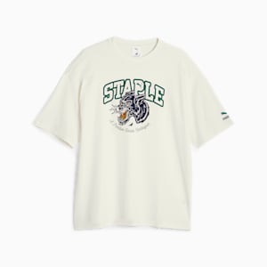 PUMA x STAPLE Men's Graphic Tee, Warm White, extralarge-IND