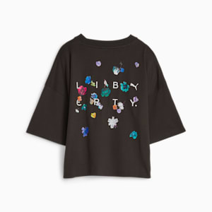 PUMA x LIBERTY Women's Graphic Tee, PUMA Black, extralarge