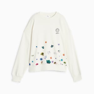 ウィメンズ PUMA x LIBERTY オーバーサイズ クルー スウェット, Warm White, extralarge-JPN