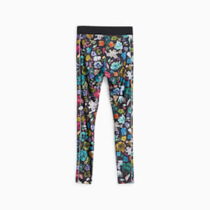 Leggings PUMA x LIBERTY para mujer, PUMA Black-AOP, extralarge