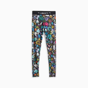 PUMA x LIBERTY Women's Leggings, PUMA Black-AOP, extralarge