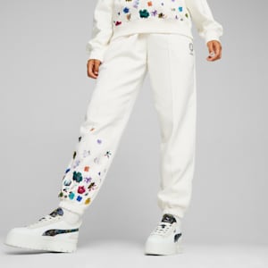 PUMA x LIBERTY Women's Sweatpants, Warm White, extralarge-GBR