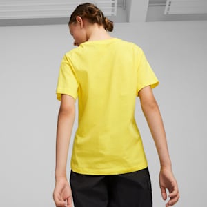 PUMA x SPONGEBOB SQUAREPANTS Big Kids' Graphic Tee, Lemon Meringue, extralarge