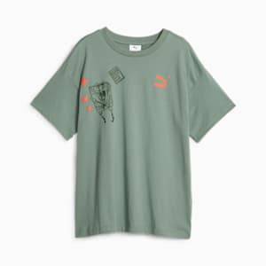 キッズ PUMA x スポンジ・ボブ グラフィック Tシャツ 128cm-164cm, Eucalyptus, extralarge-JPN