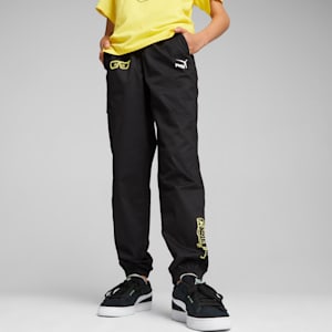 PUMA x SPONGEBOB SQUAREPANTS Big Kids' Twill Pants, PUMA Black, extralarge