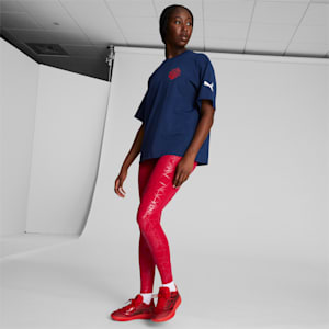 STEWIE x RUBY Women's Basketball Leggings, Urban Red, extralarge