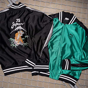 ユニセックス T7 トラックジャケット SKA MIJ, PUMA Black-Matte Silver