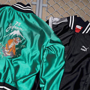 ユニセックス T7 トラックジャケット SKA MIJ, Pepper Green-PUMA Black