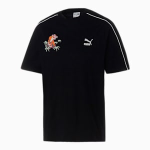 ユニセックス T7 半袖 Tシャツ SKA MIJ, PUMA Black